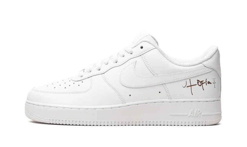Nike Lifestyle AIR FORCE 1 LOW '07 WMNS 'Travis Scott Cactus Jack Utopia Edition - White'